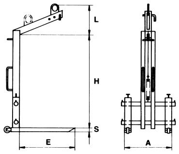 Lyftgaffel 300 – 2500 kg